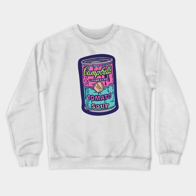 Campbell's Tomato Soup Crewneck Sweatshirt by Cofefe Studio